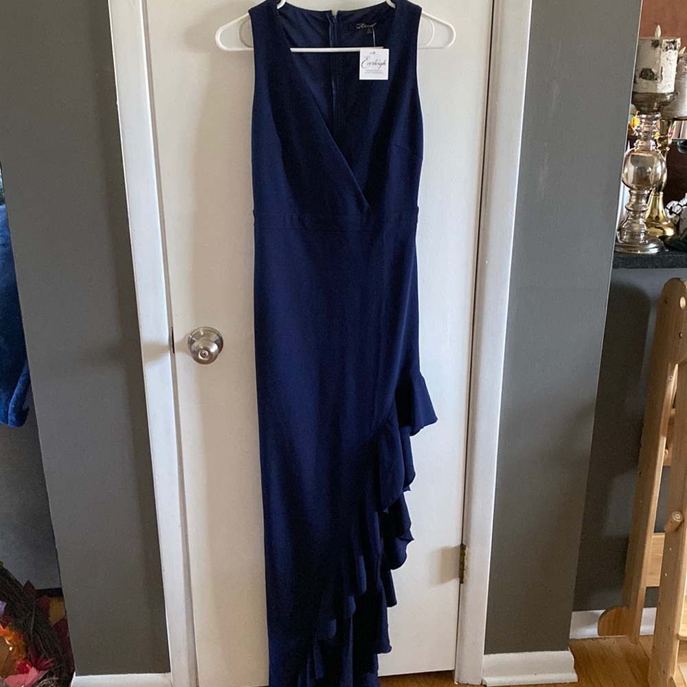 NWT Dressy Navy High Low Dress